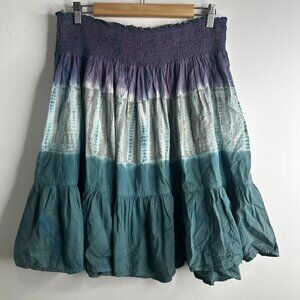 Fire Los Angeles Purple and Teal Skirt